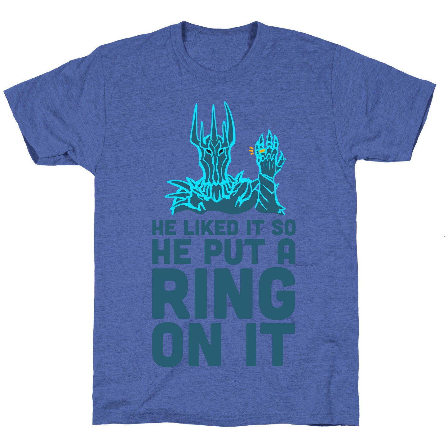 He Liked It So He Put a Ring on It! Unisex Triblend Tee