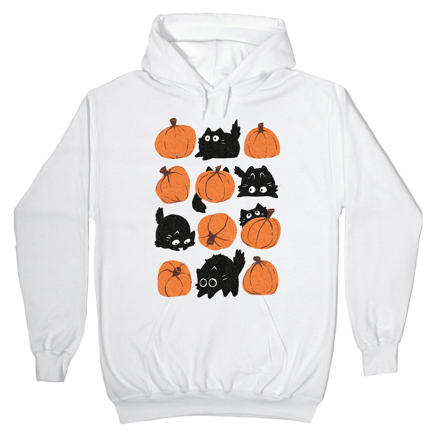 Pumpkin Cats Hoodie