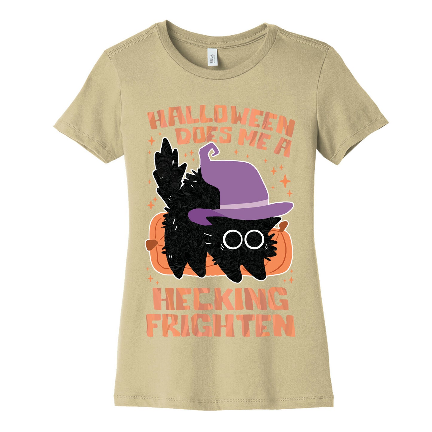 Halloween Does Me A Hecking Frighten Women's Cotton Tee