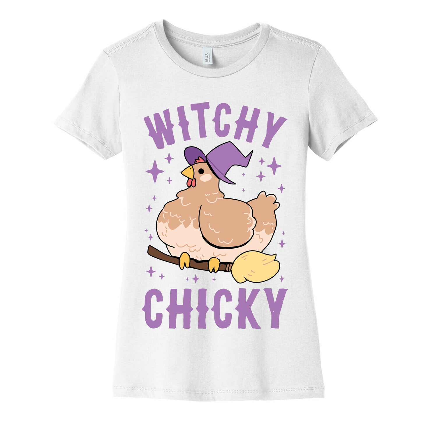 Witchy Chicky Women's Cotton Tee