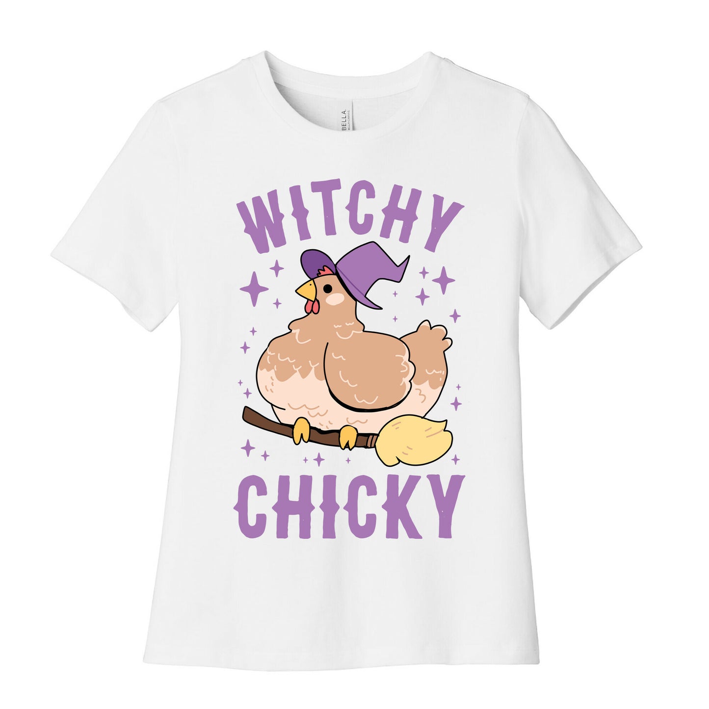 Witchy Chicky Women's Cotton Tee
