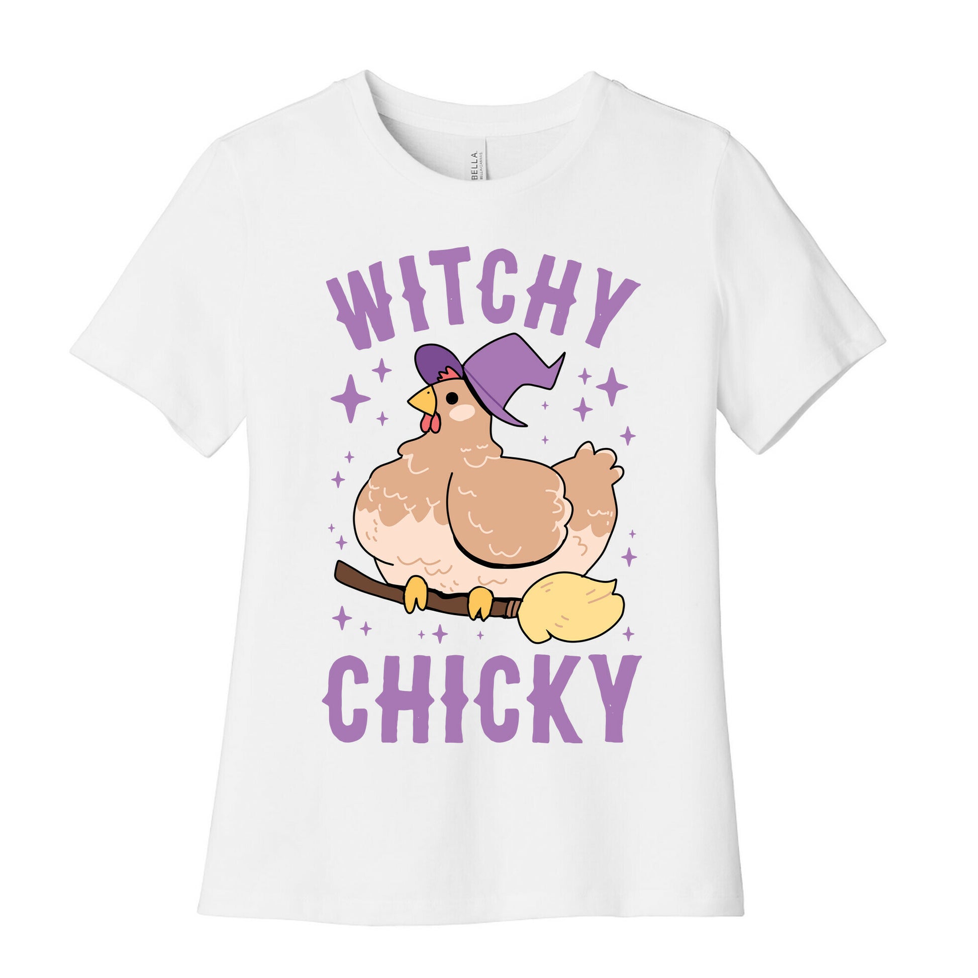 Witchy Chicky Women's Cotton Tee