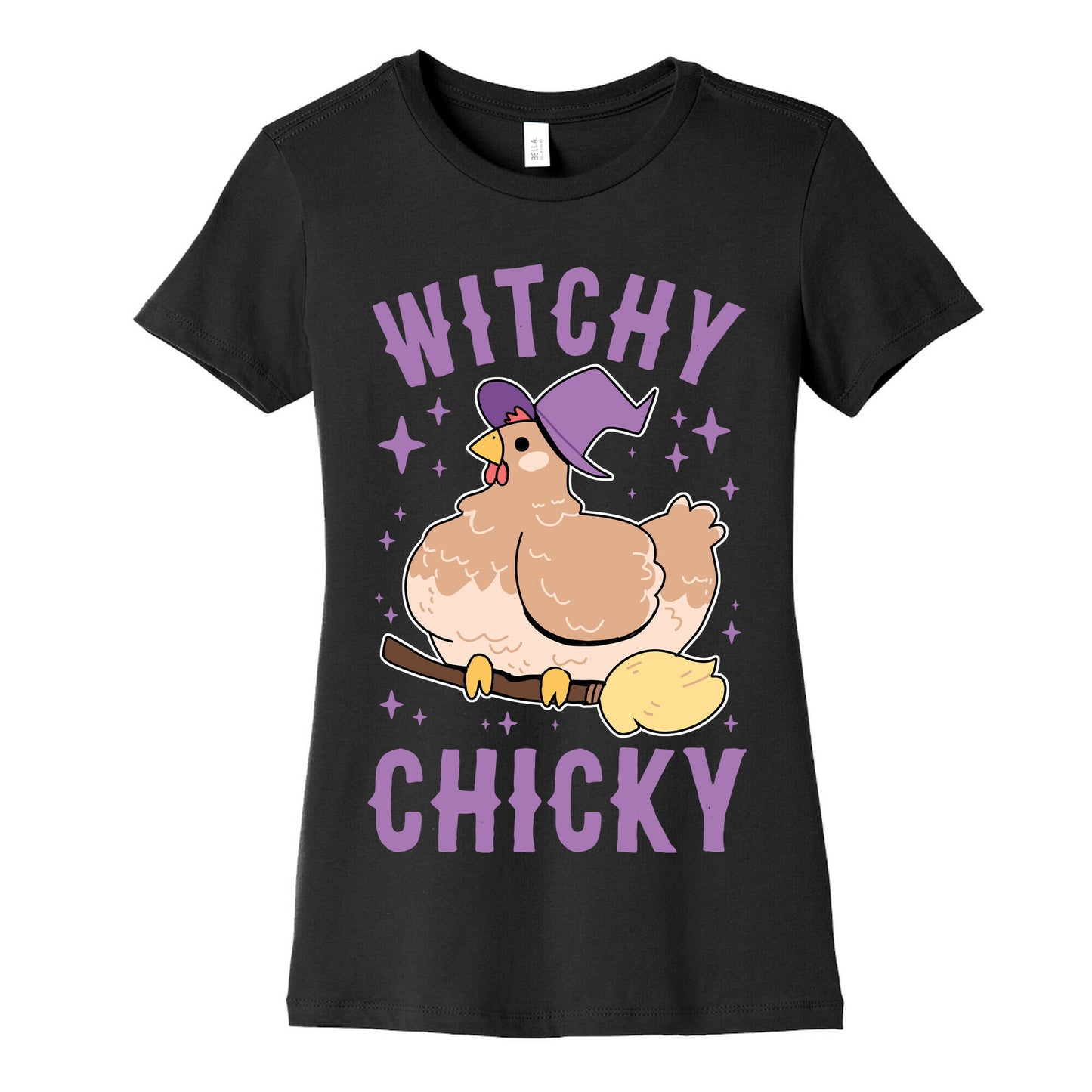 Witchy Chicky Women's Cotton Tee