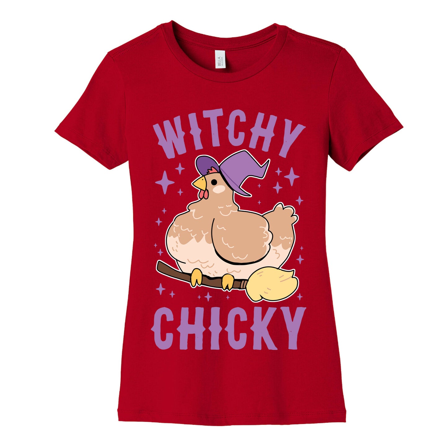 Witchy Chicky Women's Cotton Tee