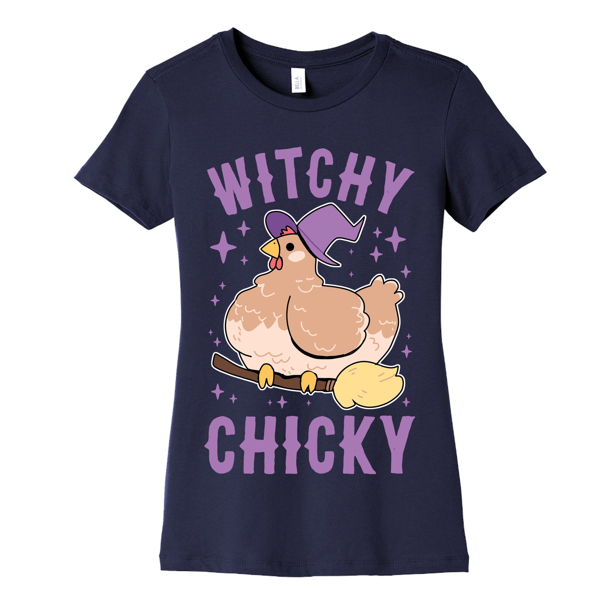 Witchy Chicky Women's Cotton Tee