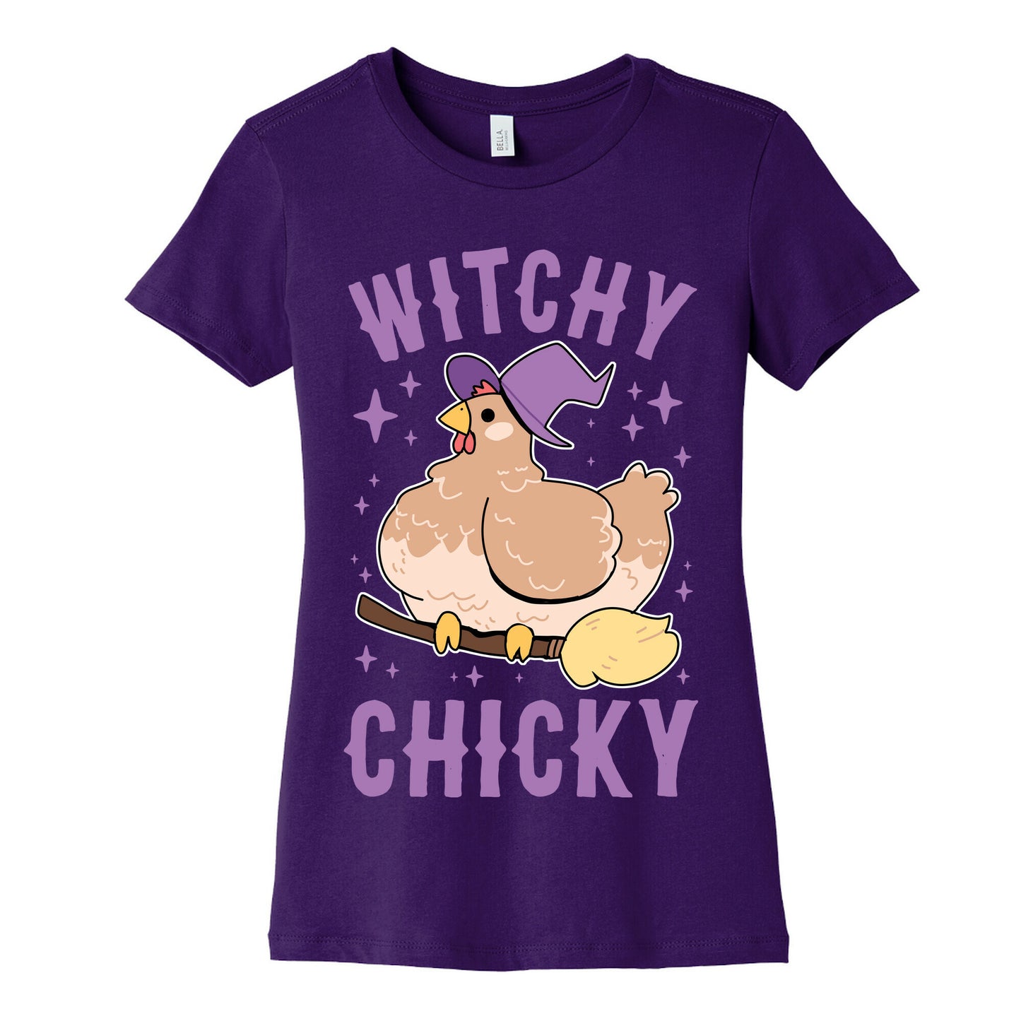 Witchy Chicky Women's Cotton Tee