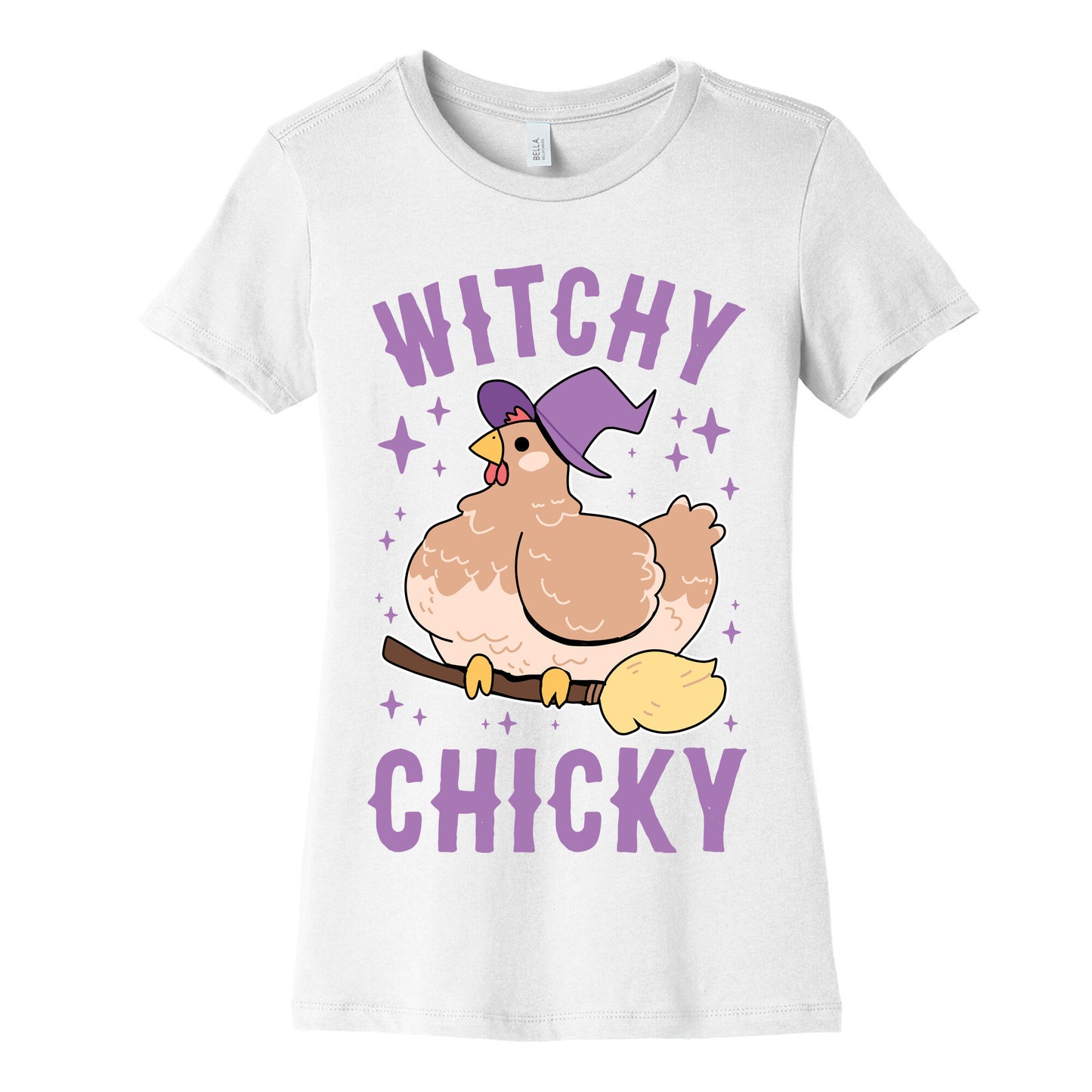 Witchy Chicky Women's Cotton Tee