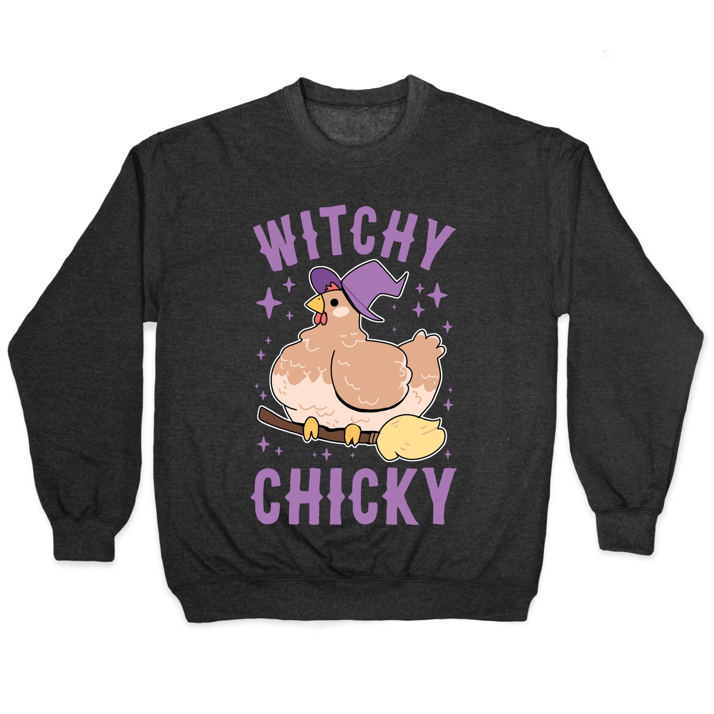 Witchy Chicky Crewneck Sweatshirt