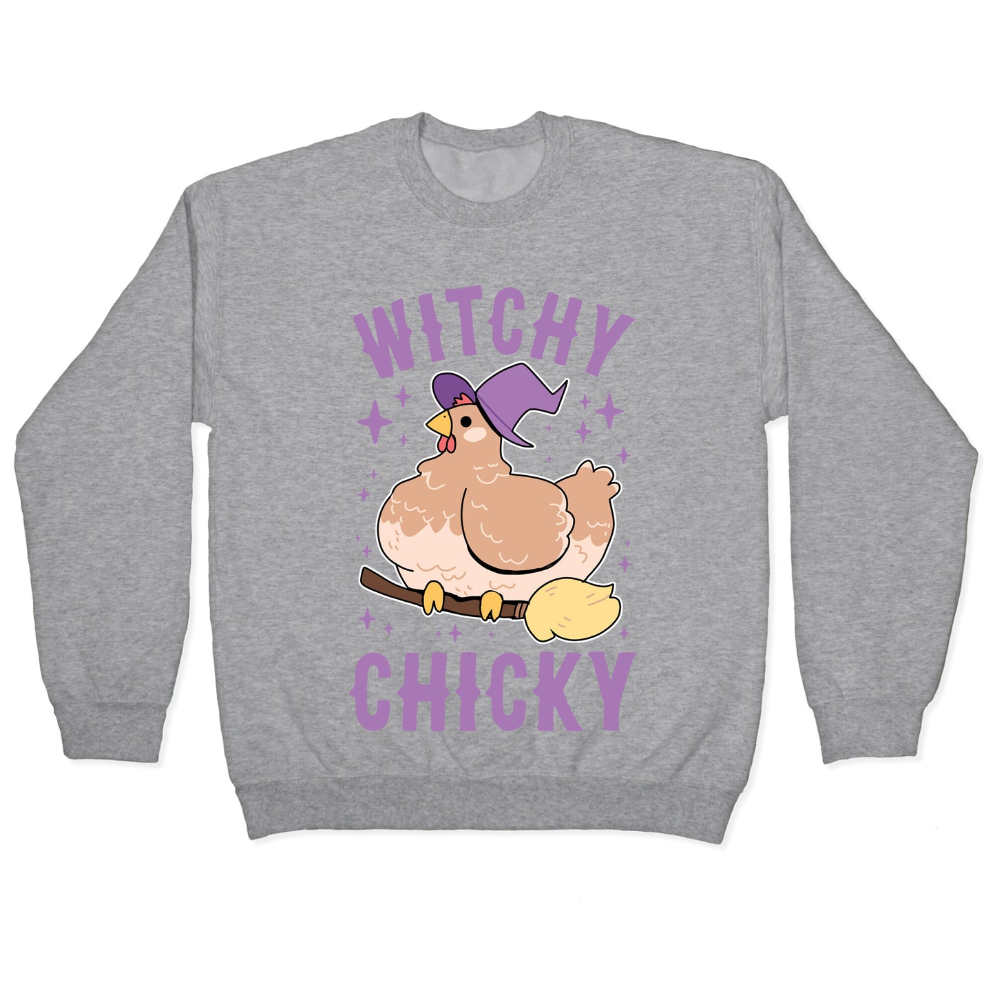 Witchy Chicky Crewneck Sweatshirt