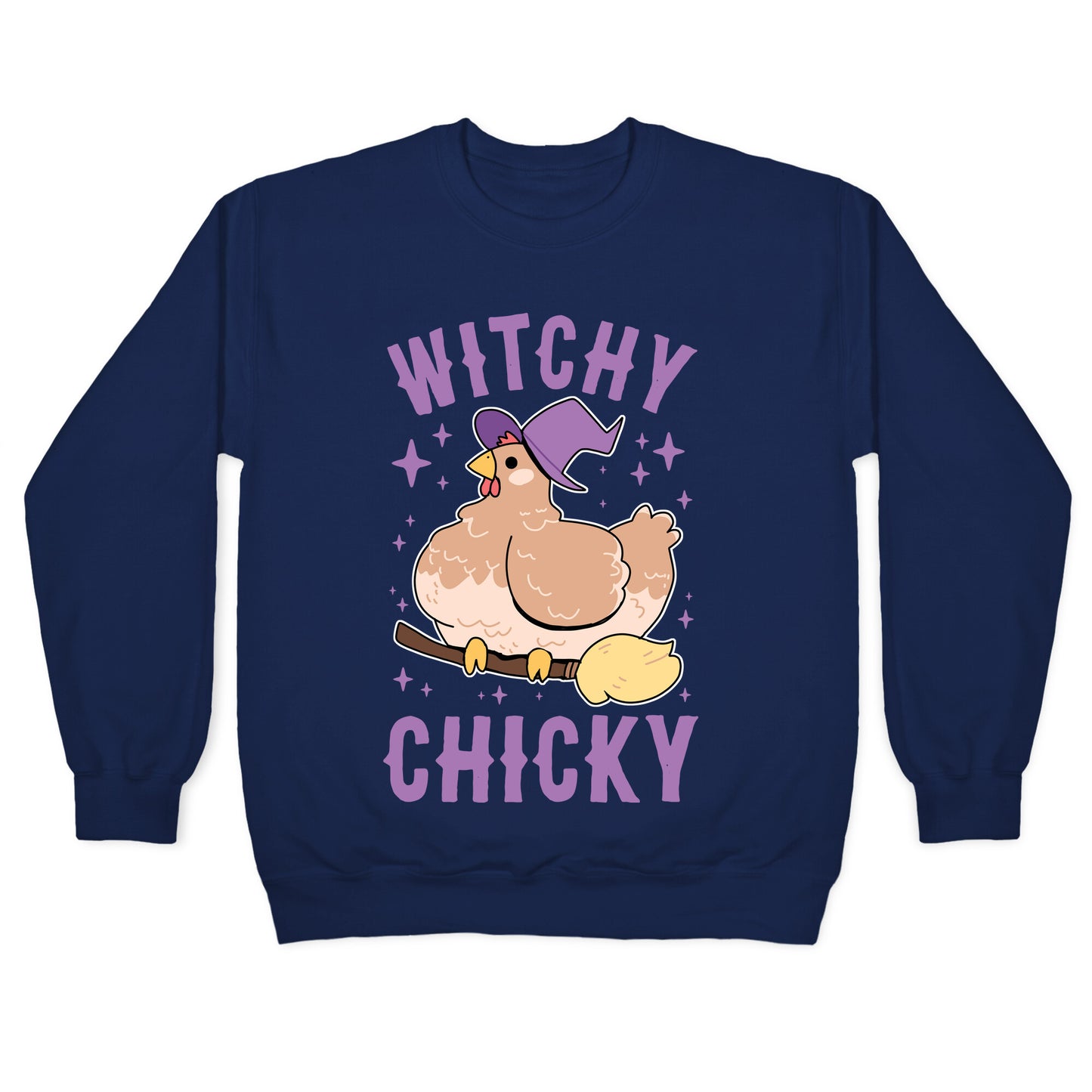 Witchy Chicky Crewneck Sweatshirt