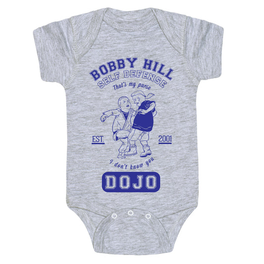 Bobby Hill Self Defense Dojo Baby One Piece