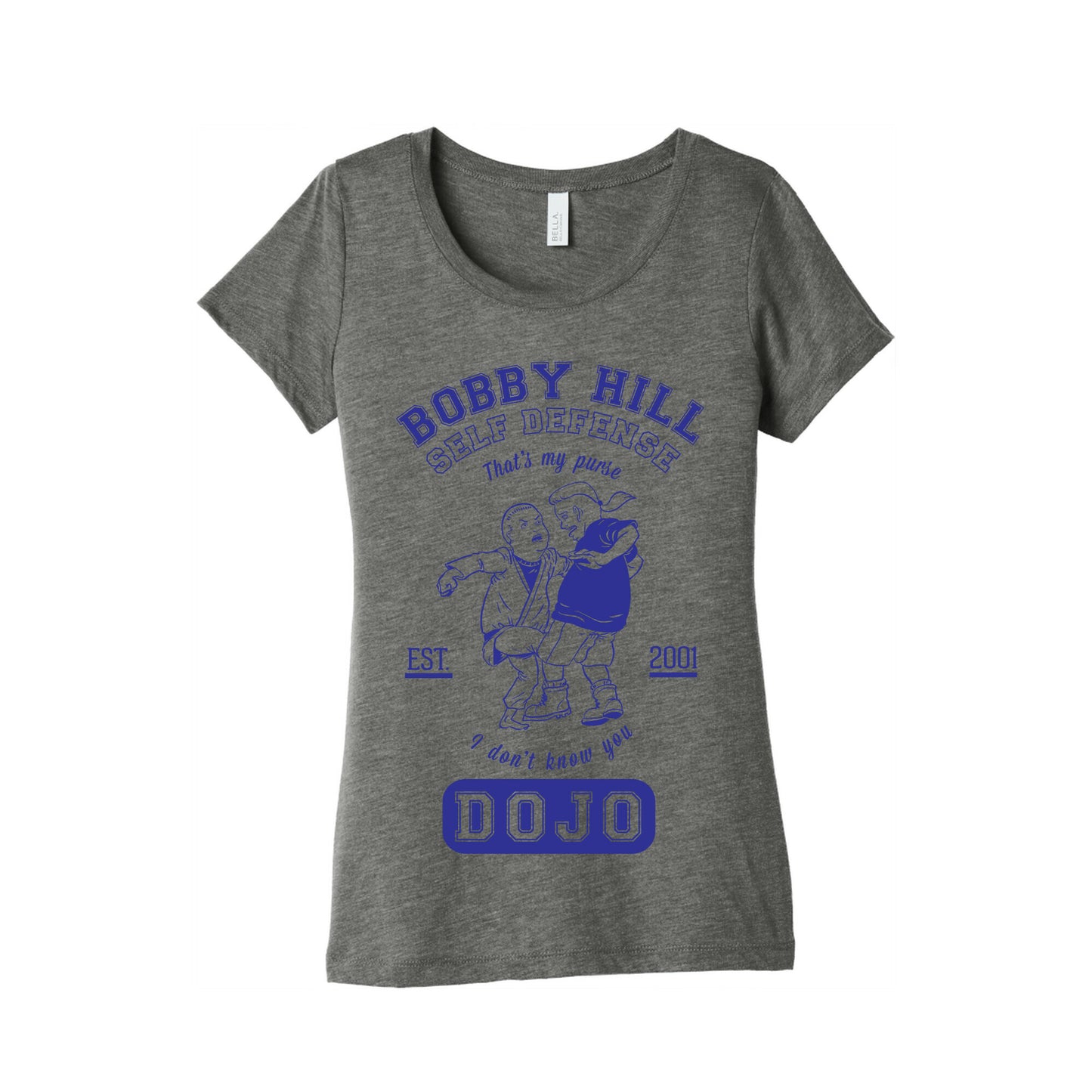 Bobby Hill Self Defense Dojo Women's Triblend Tee