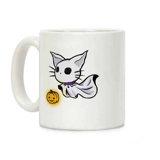 Ghost Cat Coffee Mug