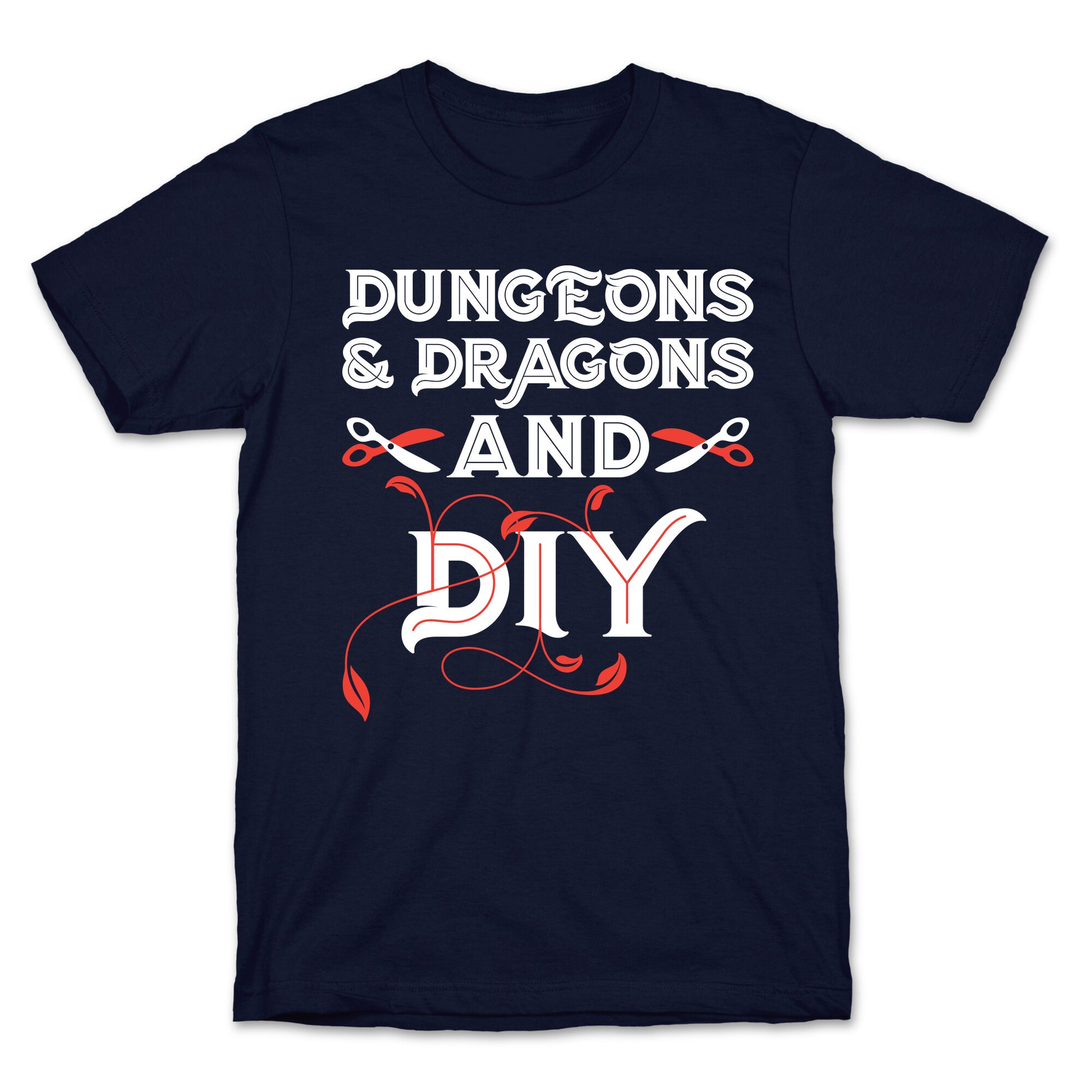 Dungeons & Dragons And DIY T-Shirt