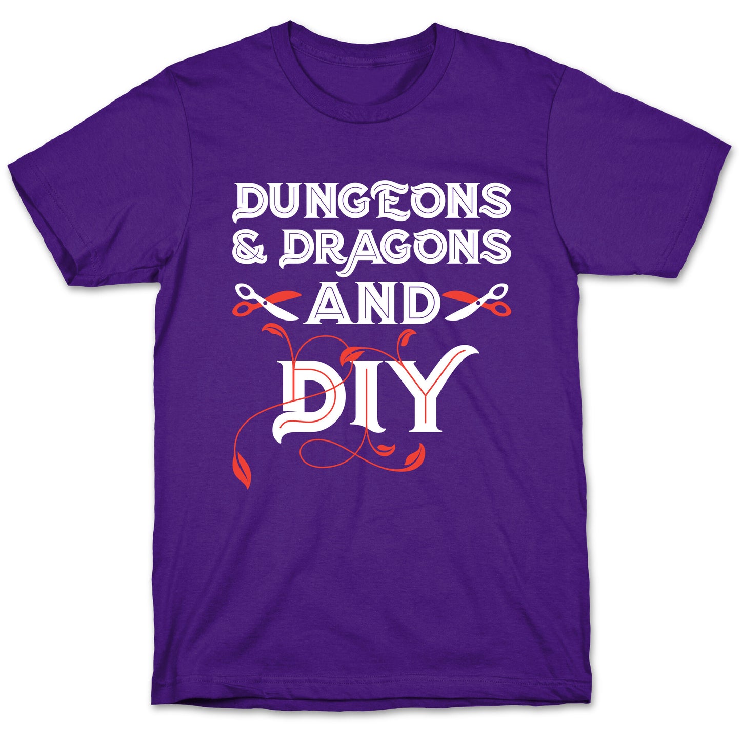Dungeons & Dragons And DIY T-Shirt
