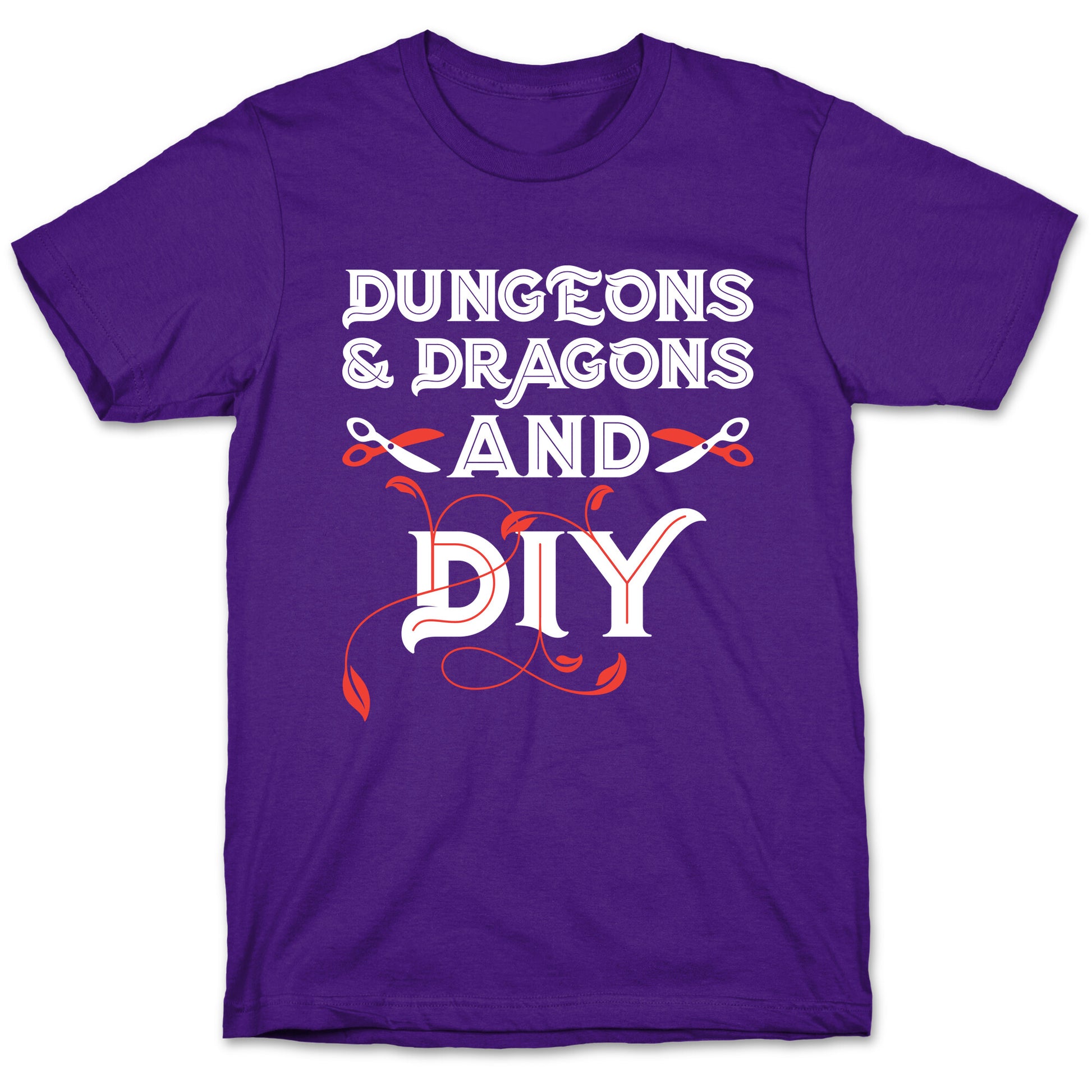 Dungeons & Dragons And DIY T-Shirt