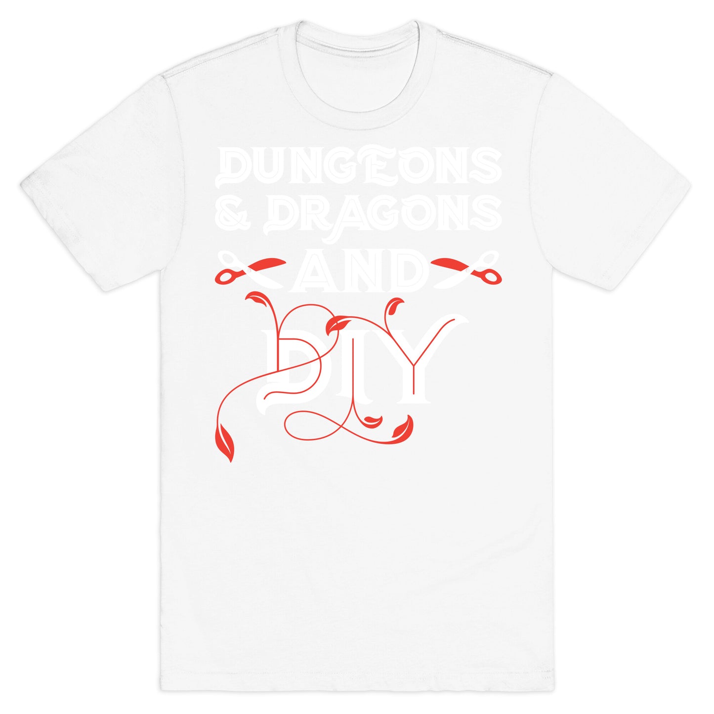 Dungeons & Dragons And DIY T-Shirt