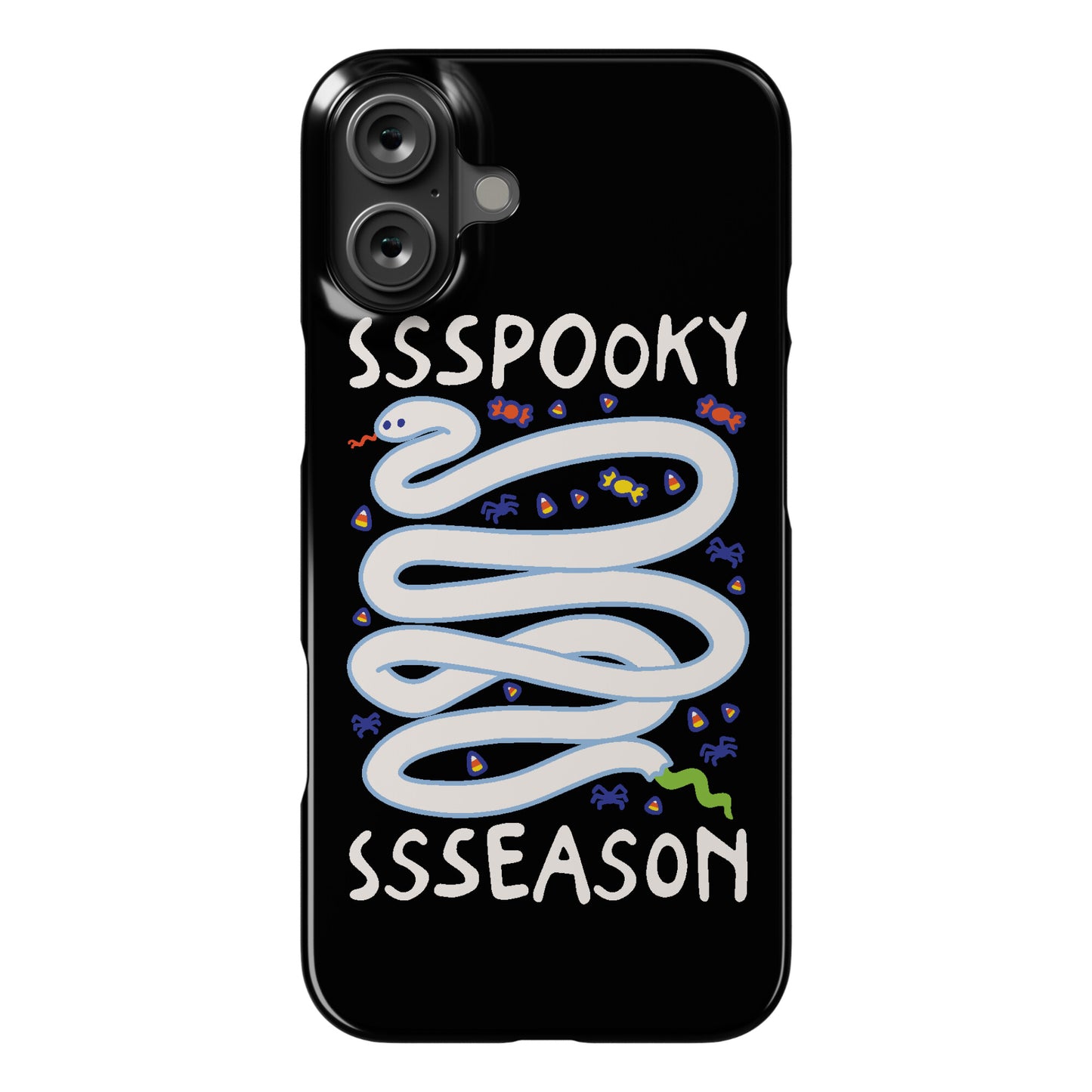 Ssspooky Ssseason Snake Phone Case
