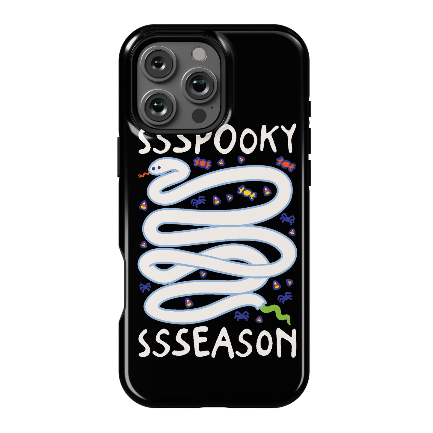 Ssspooky Ssseason Snake Phone Case