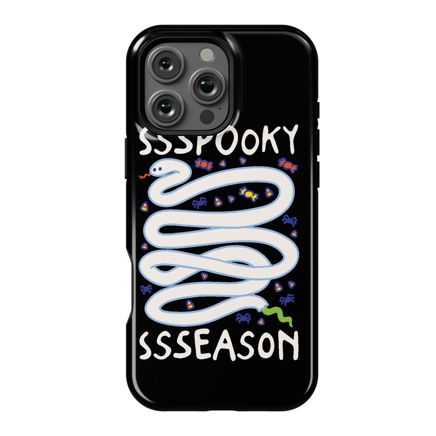 Ssspooky Ssseason Snake Phone Case