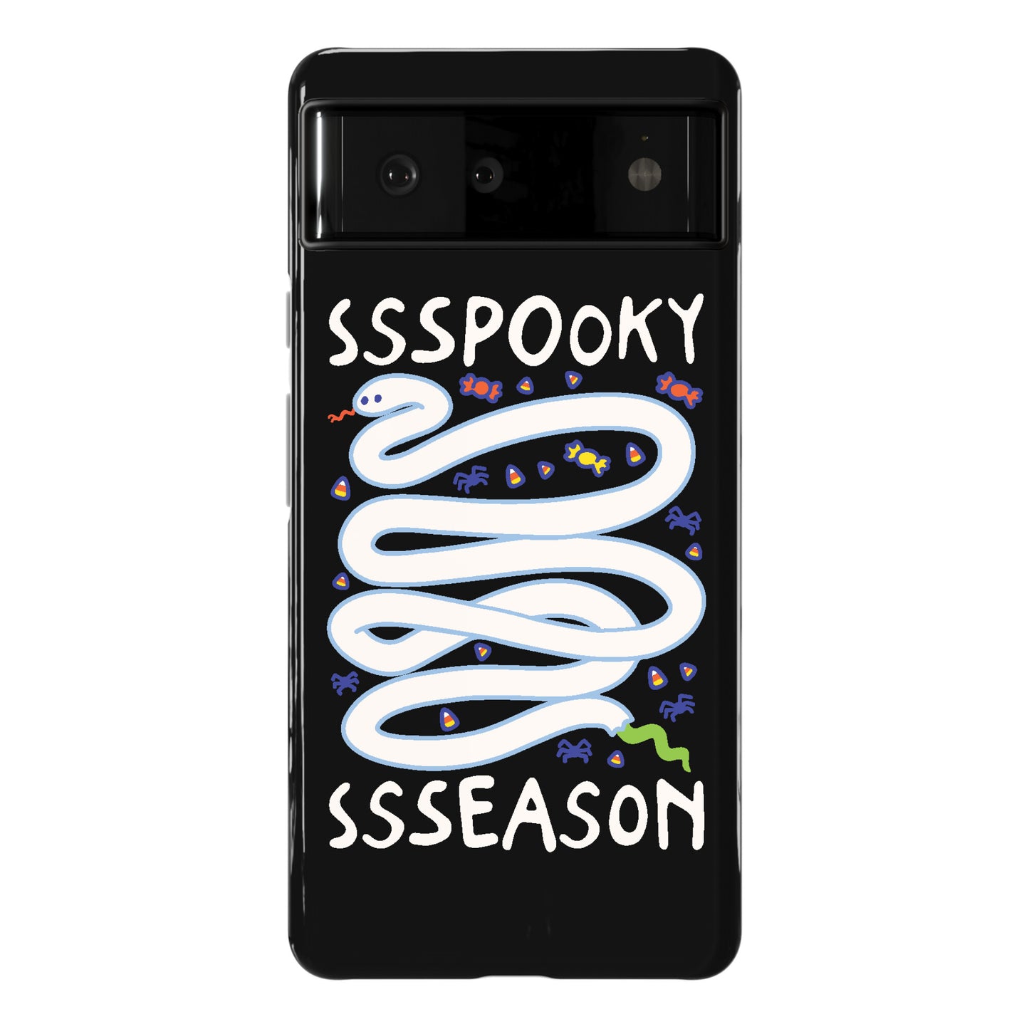 Ssspooky Ssseason Snake Phone Case
