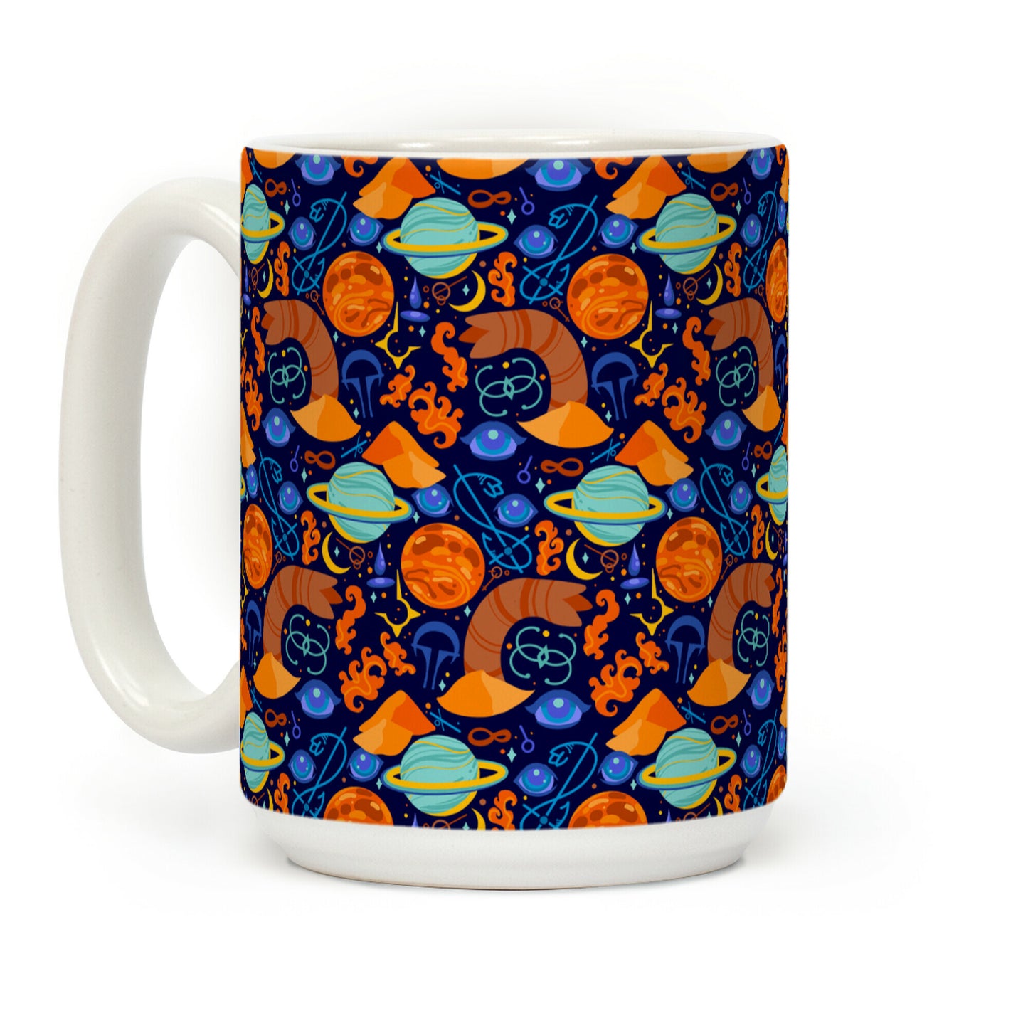 Dune Planetary Pattern Coffee Mug