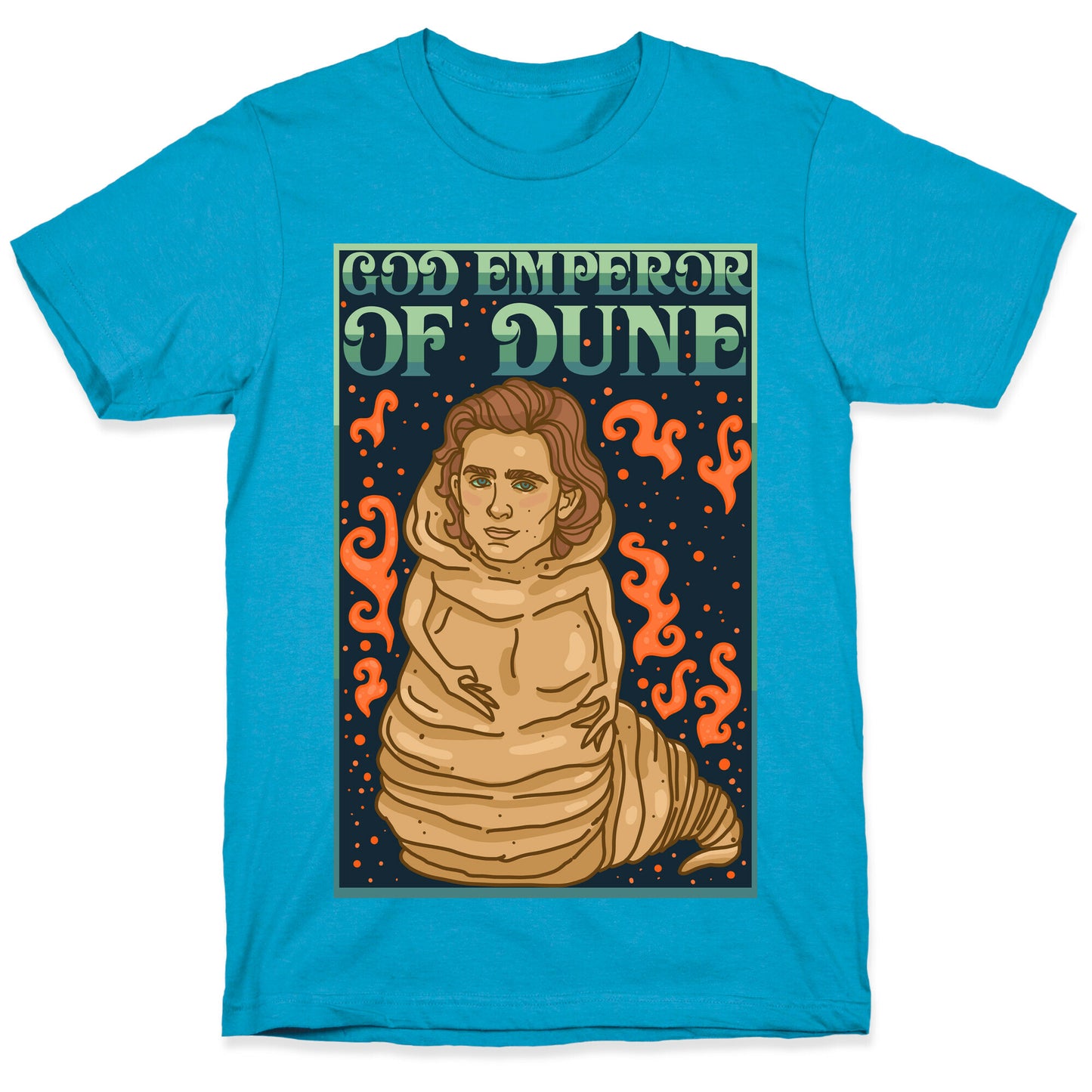 God Emperor Of Dune Timothée Chalamet Unisex Triblend Tee