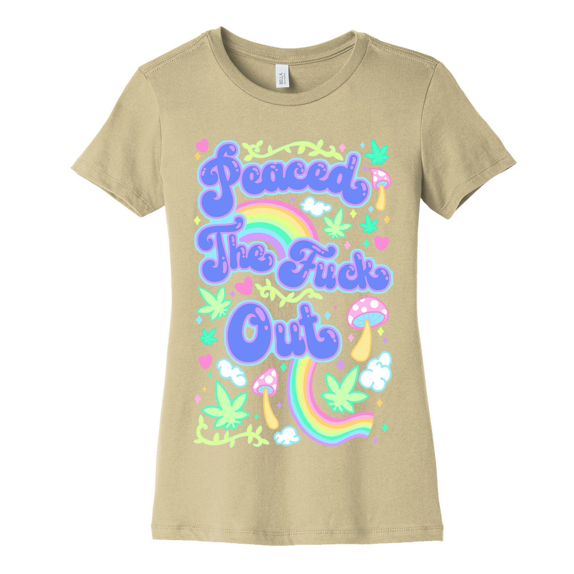 Peaced The Fuck Out Women's Cotton Tee