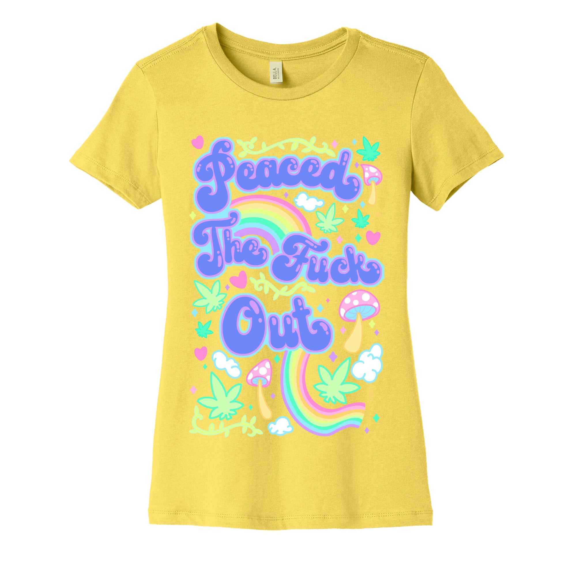 Peaced The Fuck Out Women's Cotton Tee