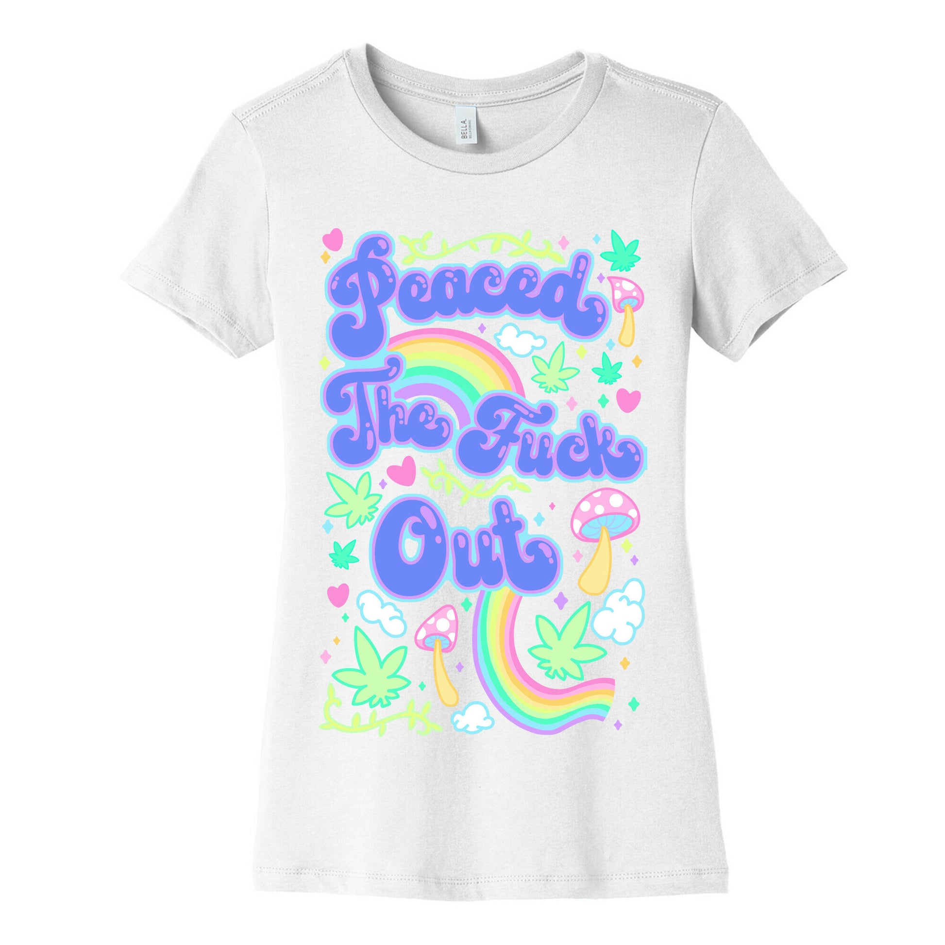 Peaced The Fuck Out Women's Cotton Tee