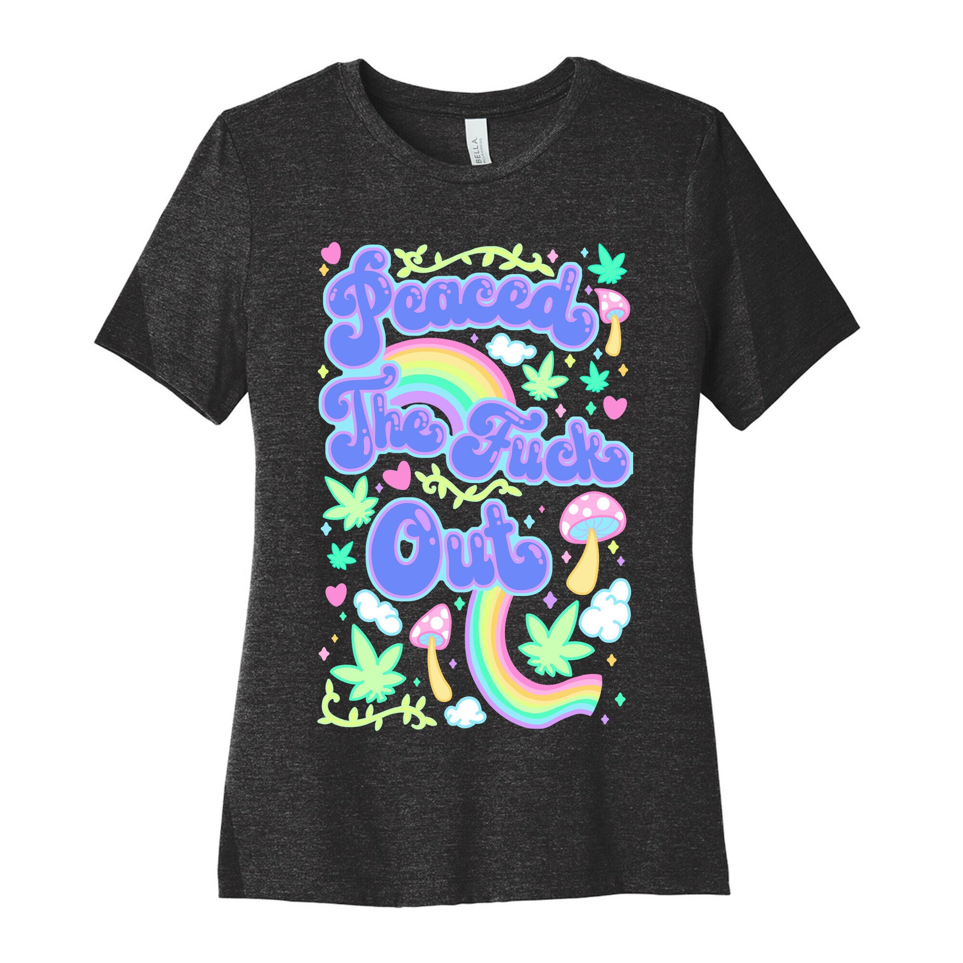 Peaced The Fuck Out Women's Cotton Tee