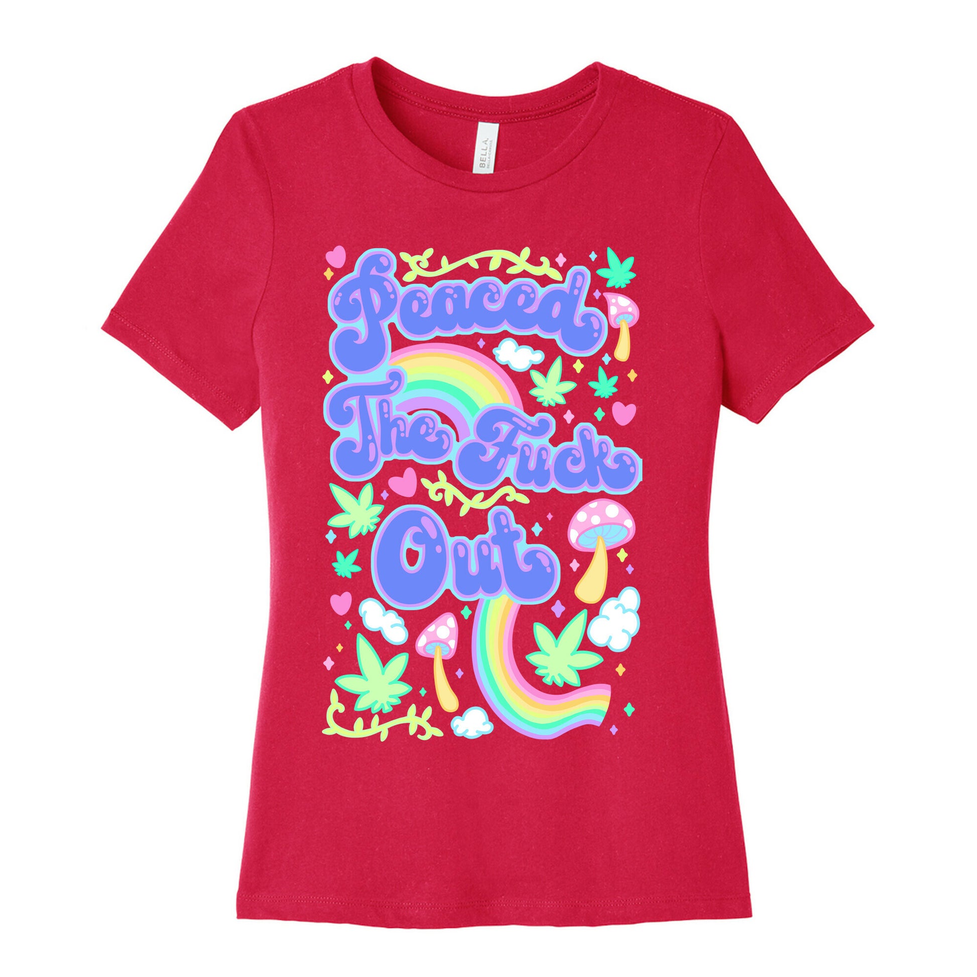 Peaced The Fuck Out Women's Cotton Tee