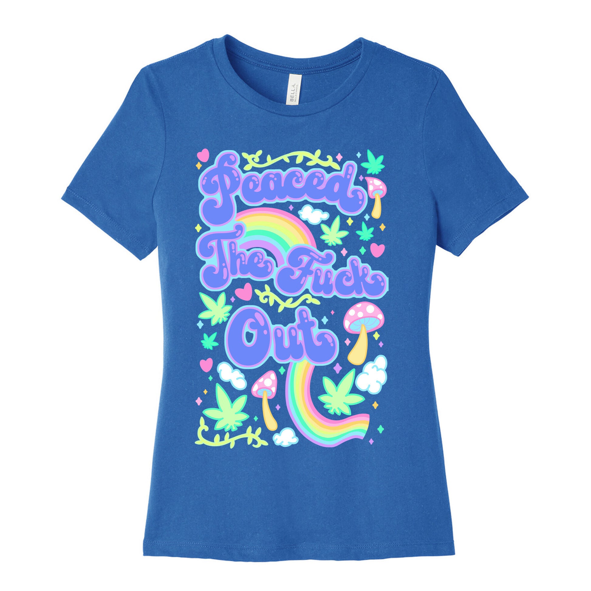 Peaced The Fuck Out Women's Cotton Tee