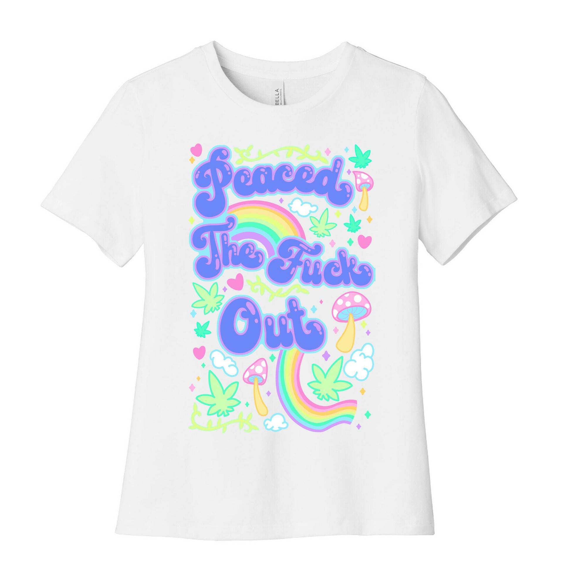 Peaced The Fuck Out Women's Cotton Tee