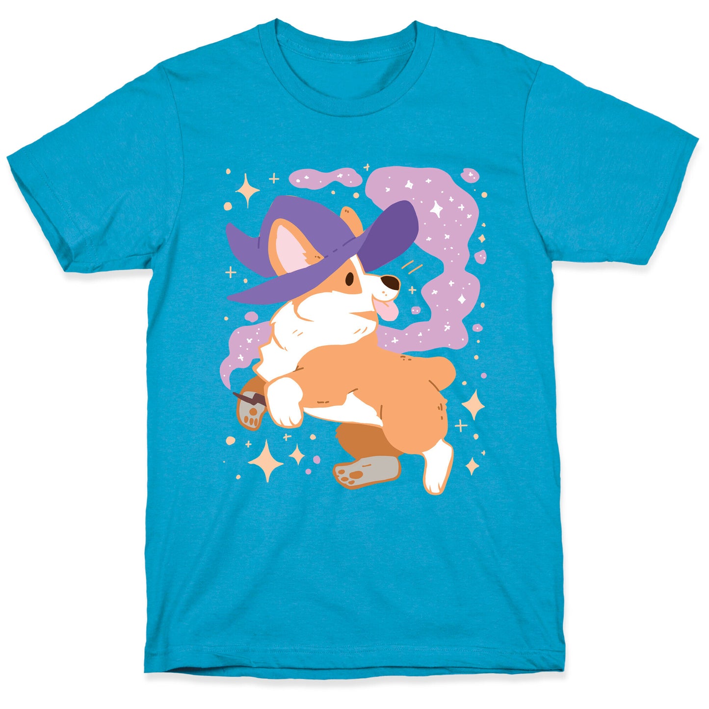 Witch Corgi Unisex Triblend Tee