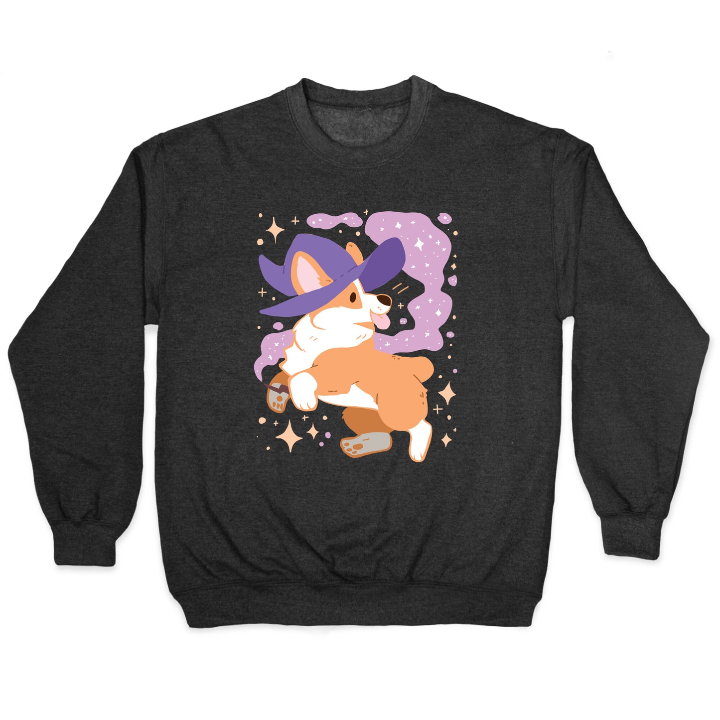Witch Corgi Crewneck Sweatshirt