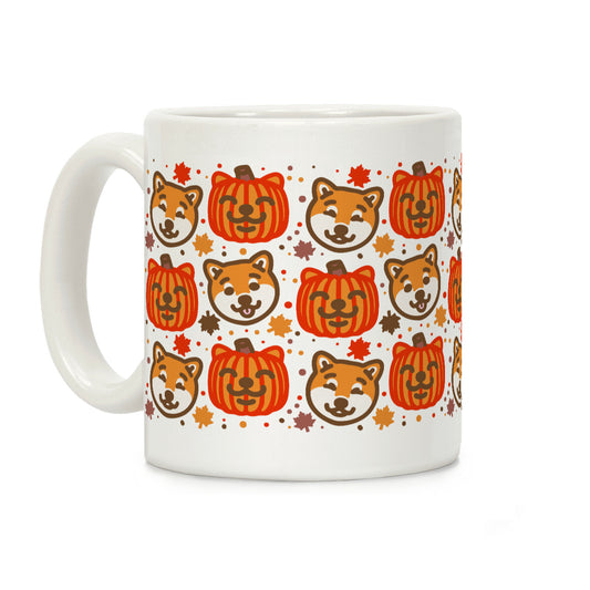 Shiba Inu Pumpkins Coffee Mug