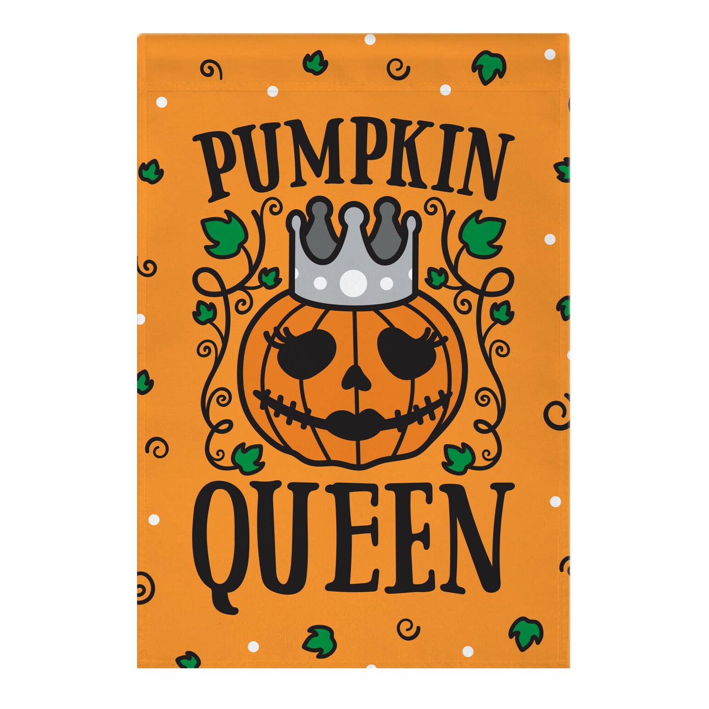 Pumpkin Queen Garden Flag