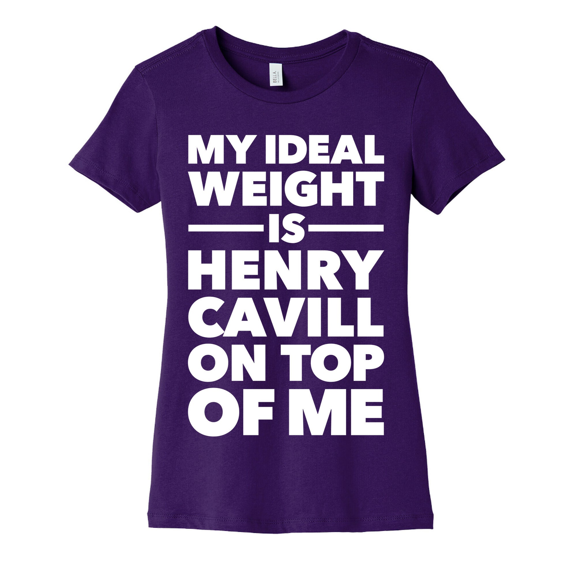 Ideal Weight (Henry Cavill) Women's Cotton Tee