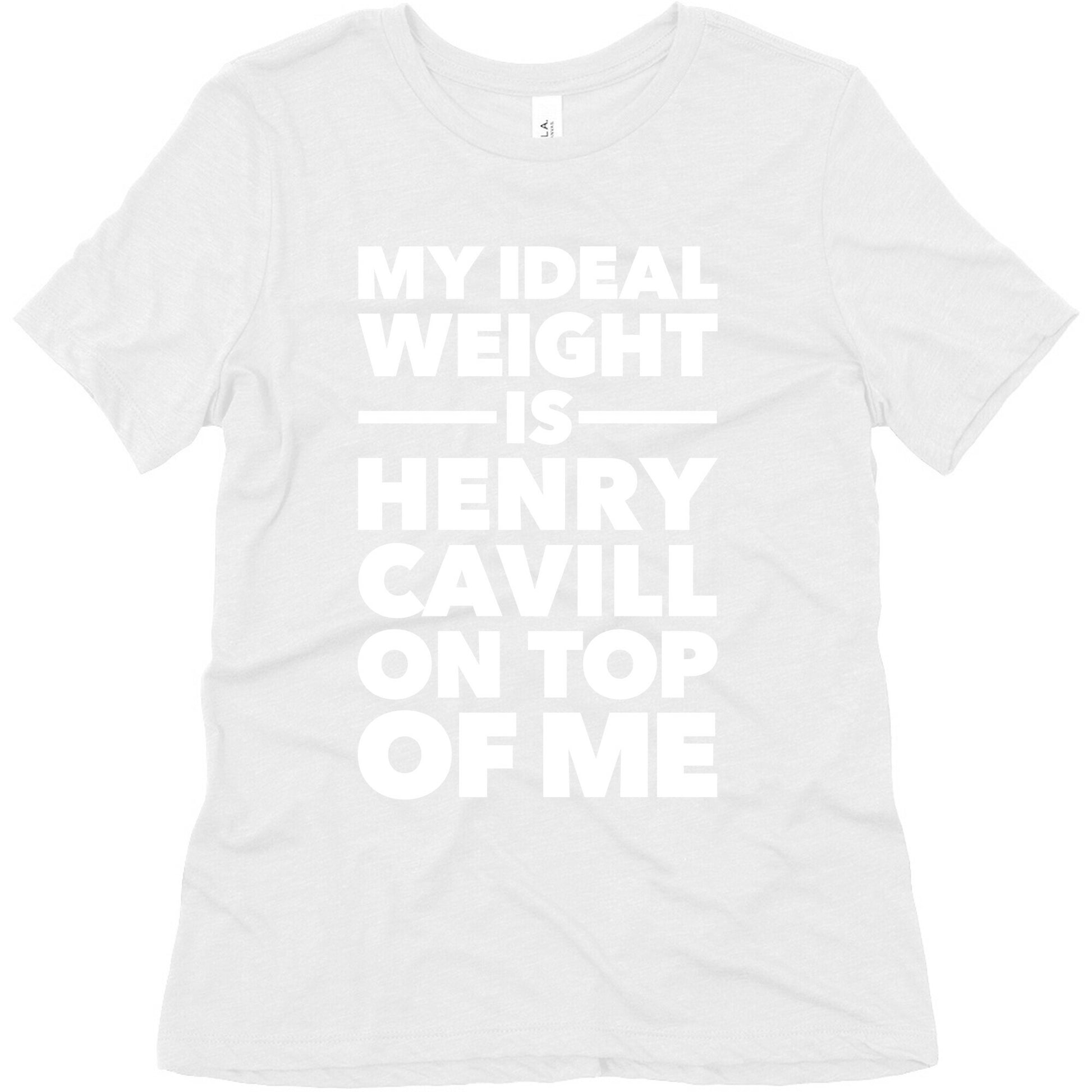 Ideal Weight (Henry Cavill) Women's Triblend Tee