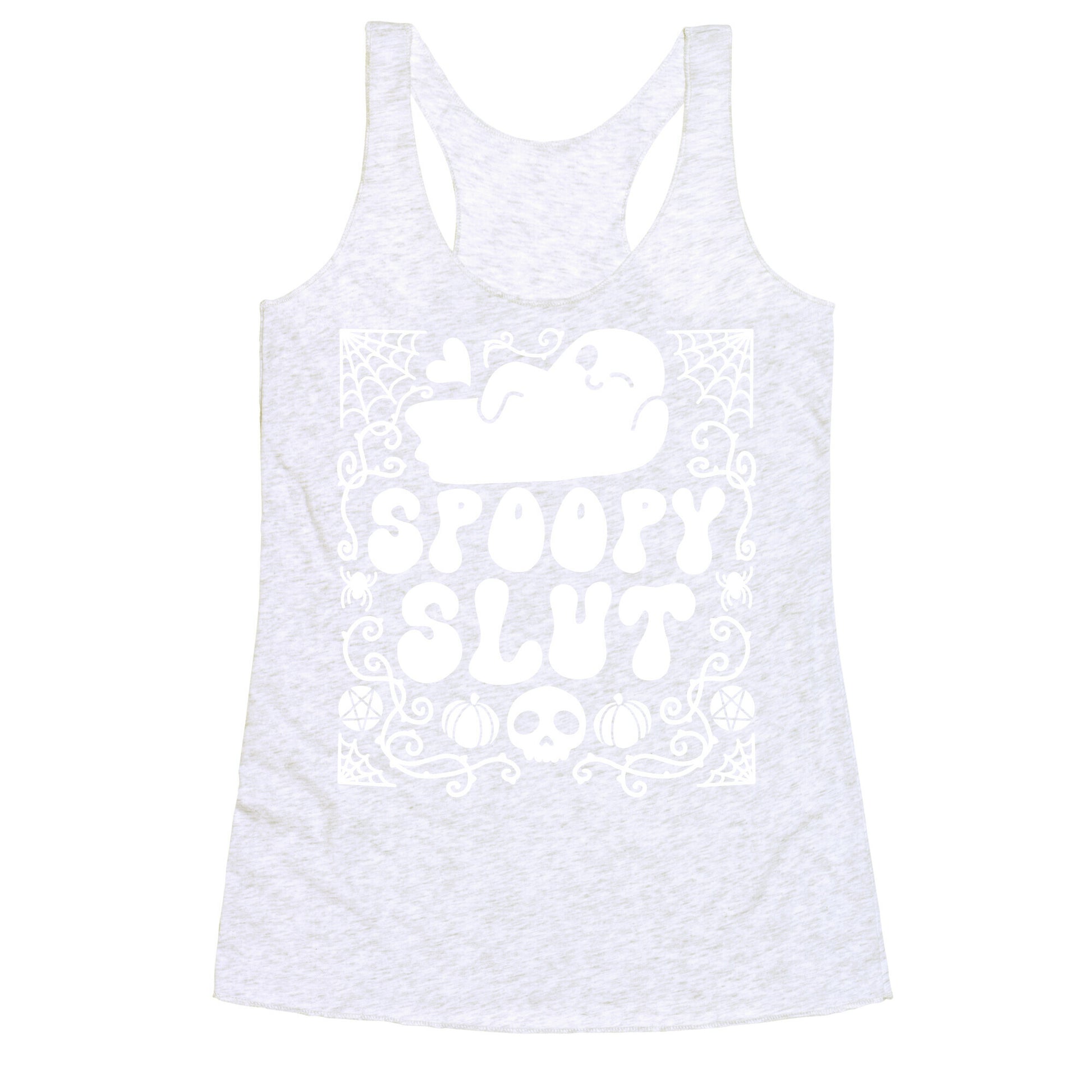 Spoopy Slut Racerback Tank