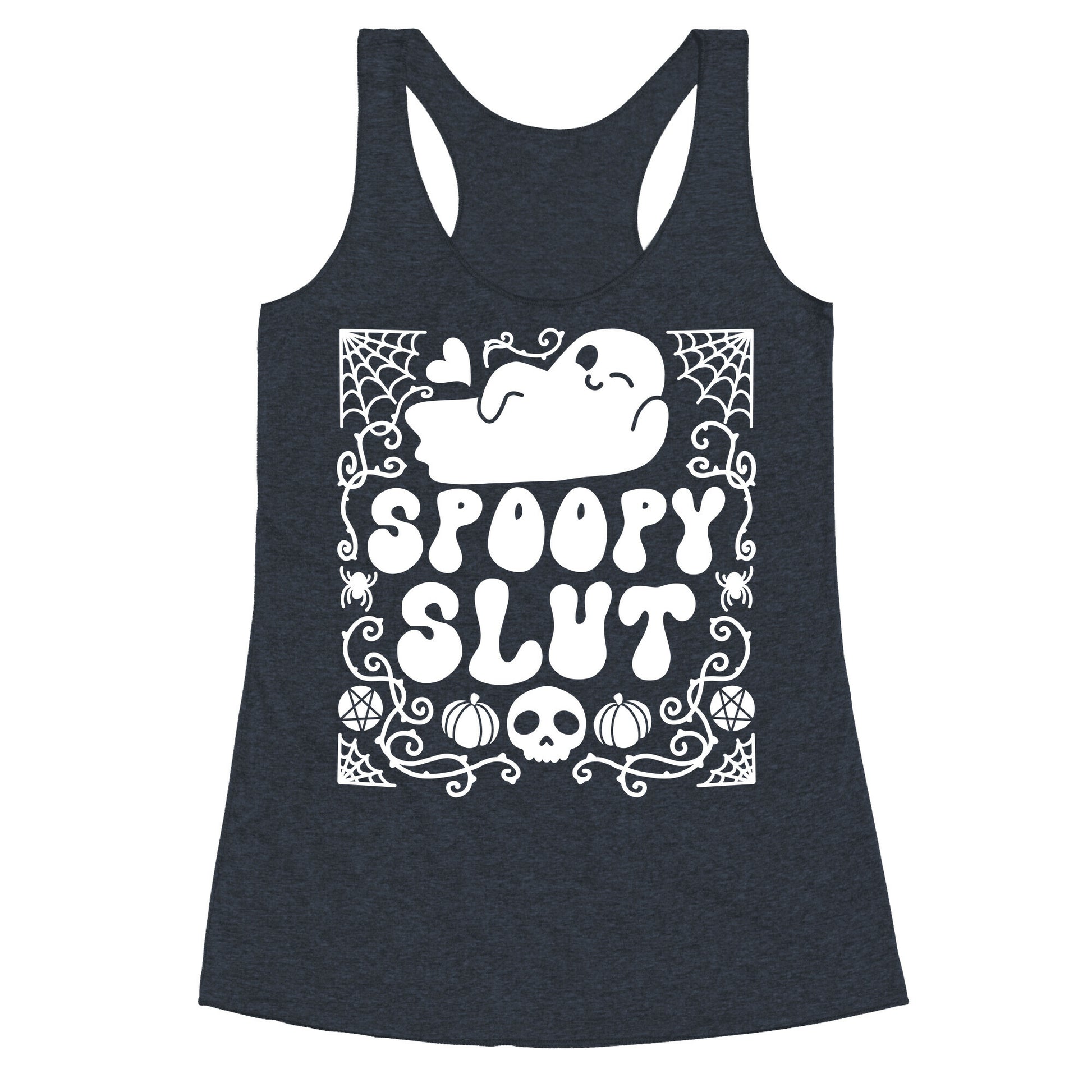 Spoopy Slut Racerback Tank