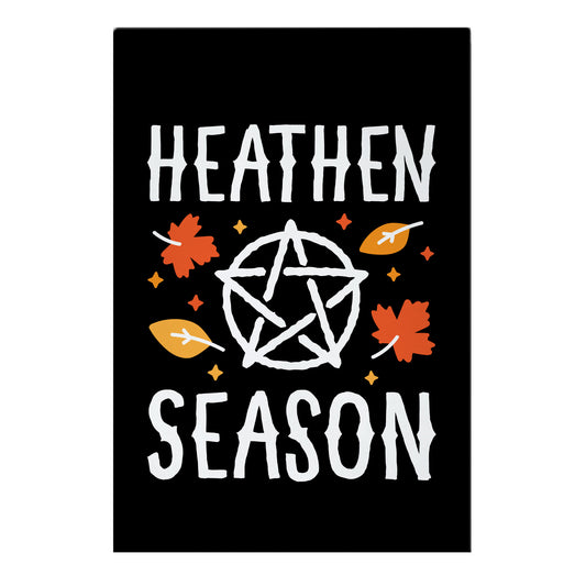 Heathen Season Garden Flag