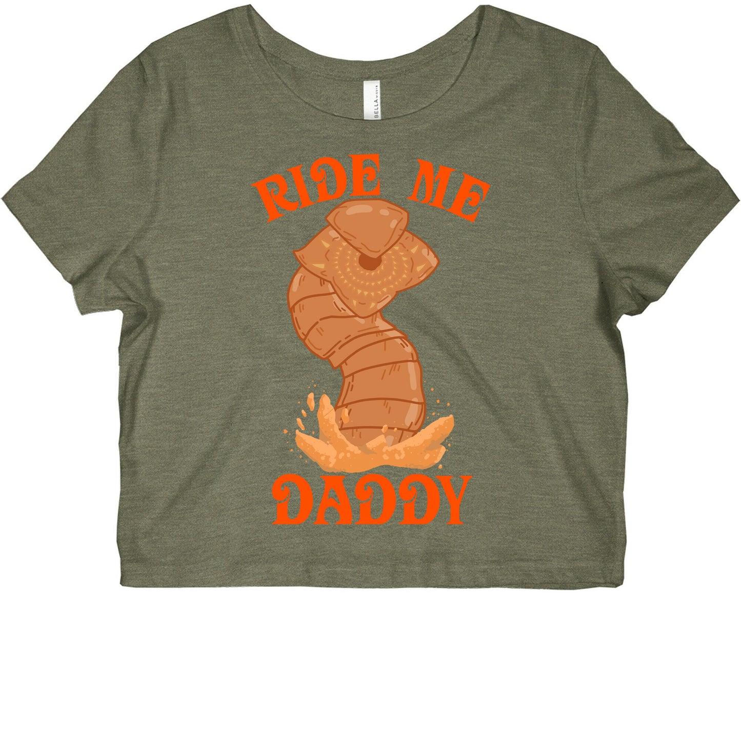 Ride Me Daddy Sandworm Graphic Baby Tee
