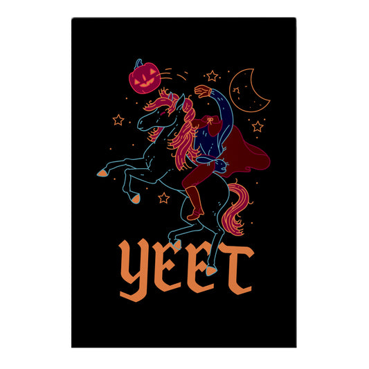 Yeetless Horseman Garden Flag