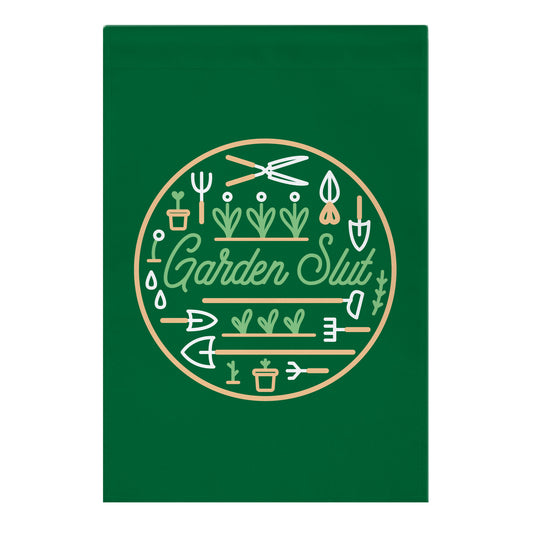 Garden Slut Garden Flag