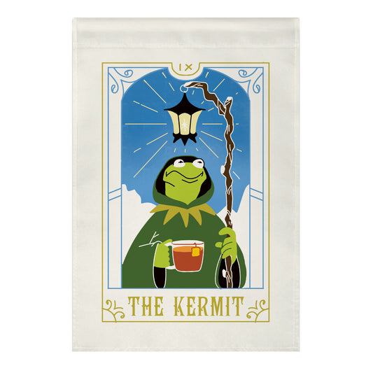 The Kermit Tarot Card Garden Flag