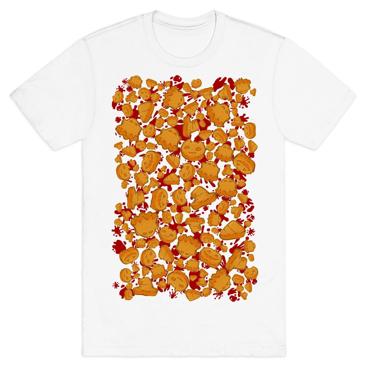 Halloween Nuggies Pattern T-Shirt