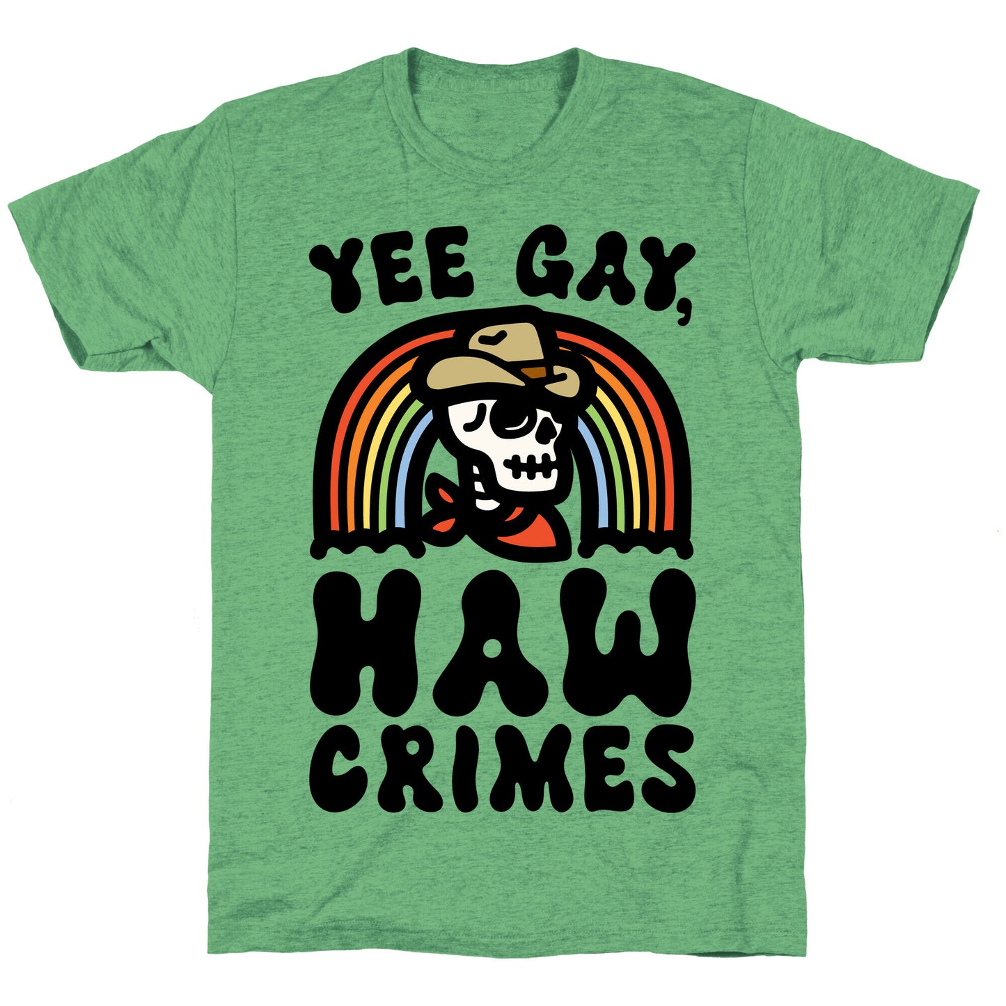 Yee Gay Haw Crimes Unisex Triblend Tee