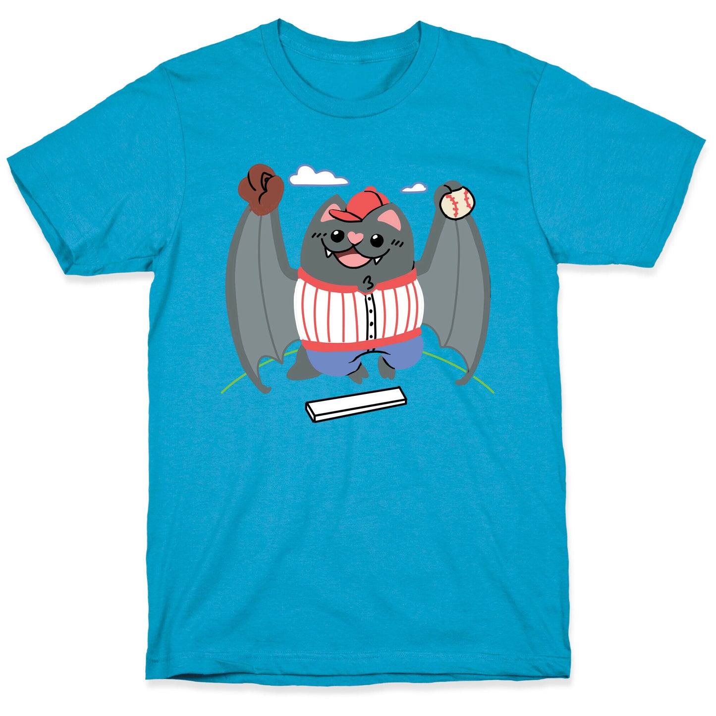 Baseball Bat Unisex Triblend Tee